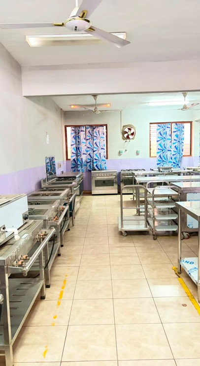 Students engaged in hands-on skills training at St. Mary’s Technical Institute